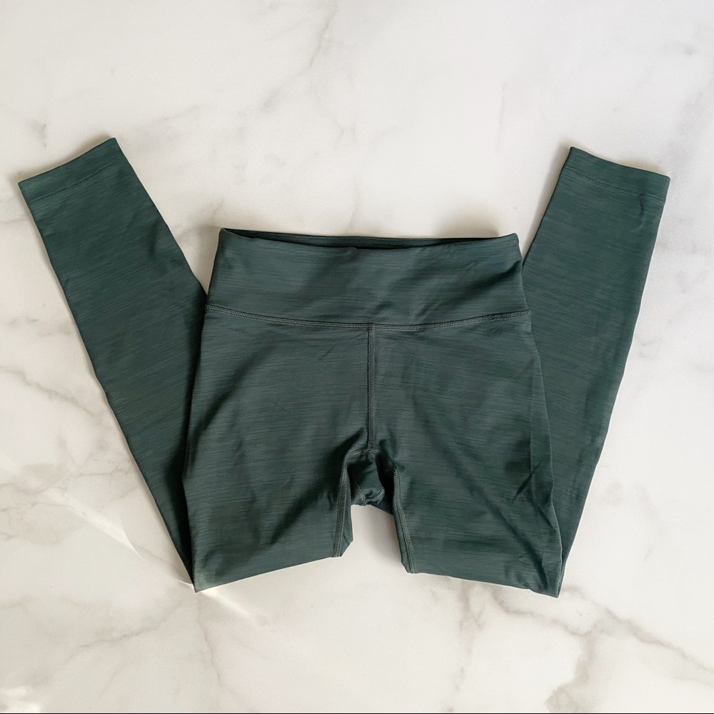 Outdoor Voices Heather Green Leggings